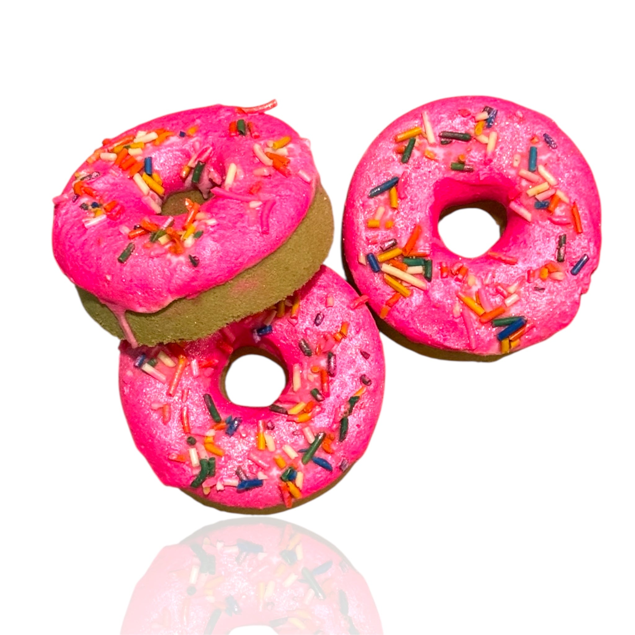 Donut Disturb Bath Bomb - Strawberry