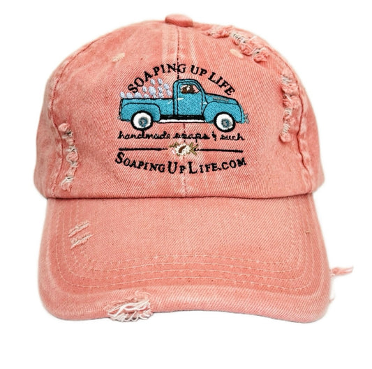 Soaping Up Life Hat-Pink