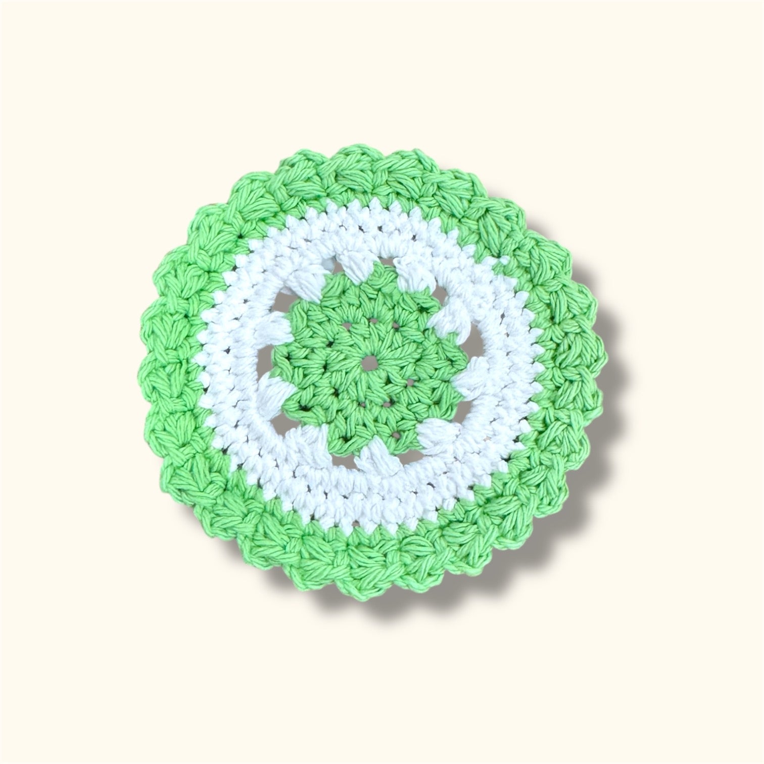 Crochet Coaster Green