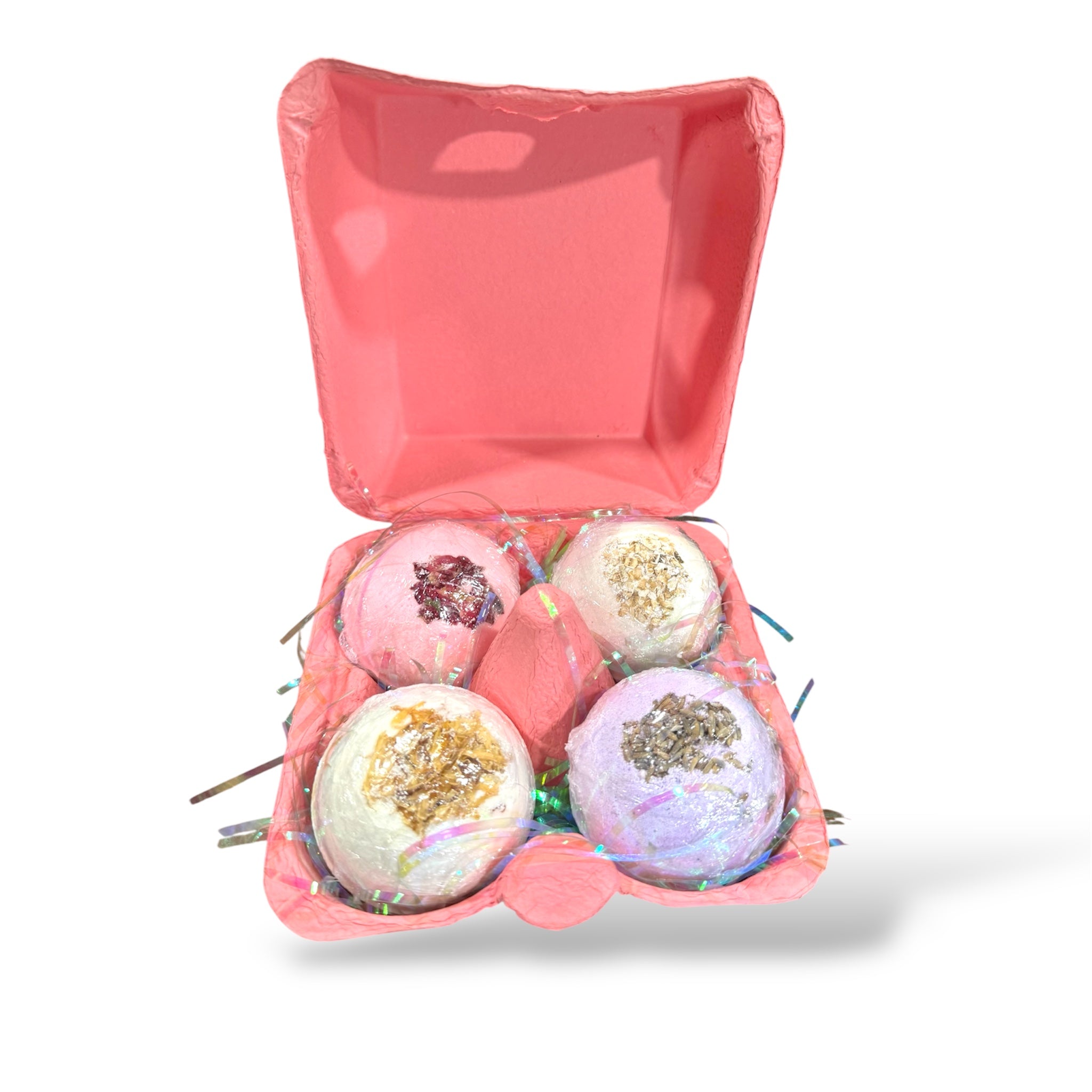 Bath Bomb Egg Carton