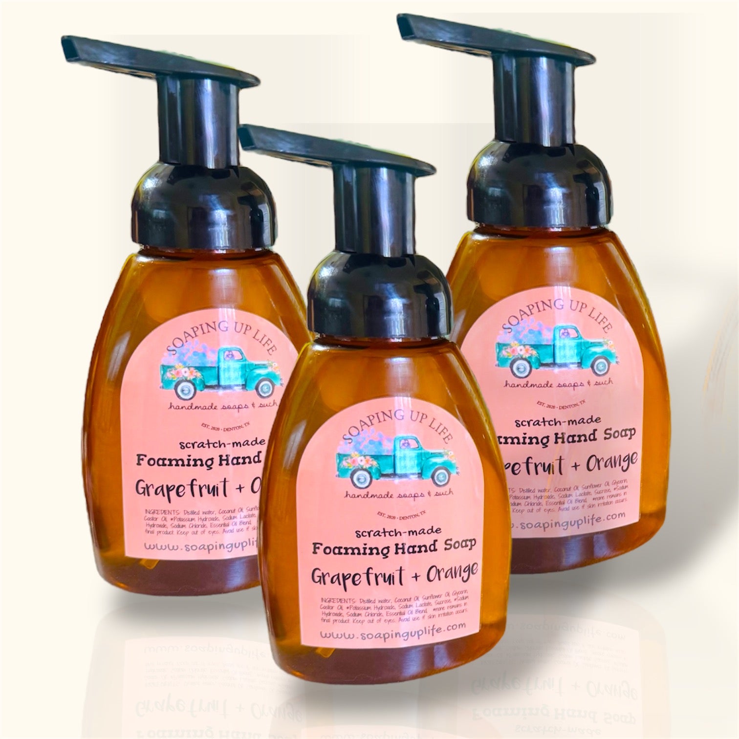 Grapefruit Orange Foaming Soap