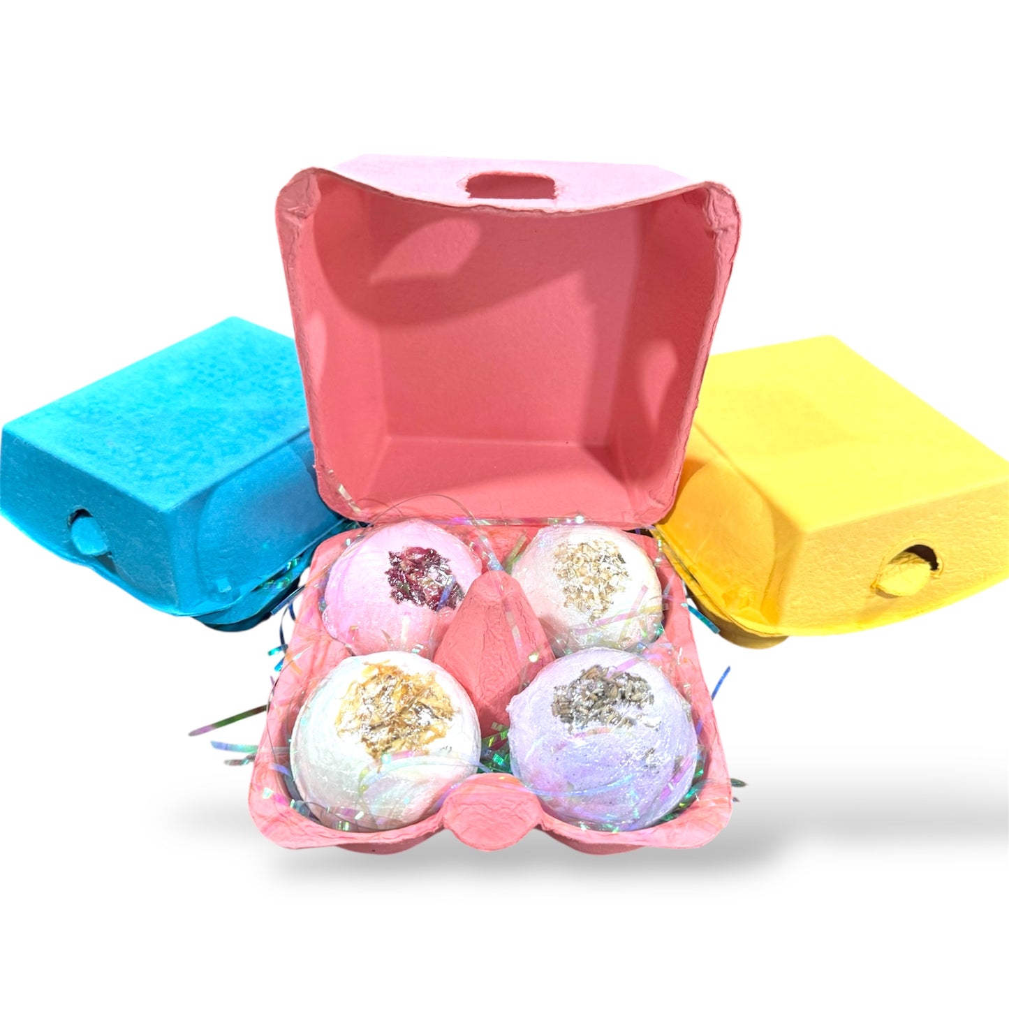Bath Bomb Egg Carton