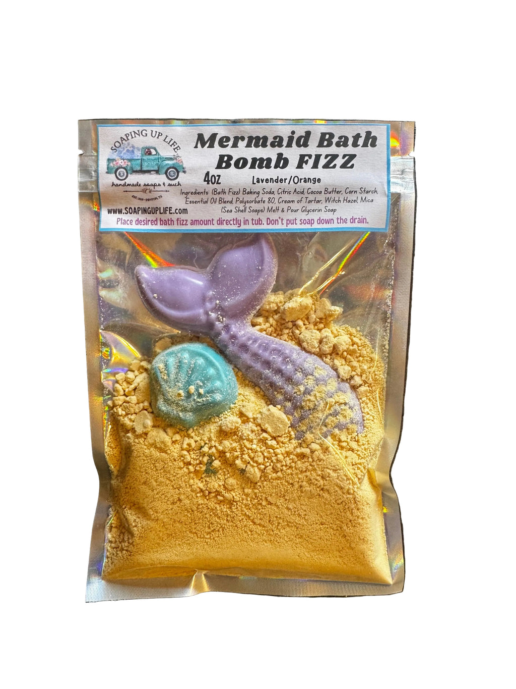 Mermaid Bath Bomb Fizz