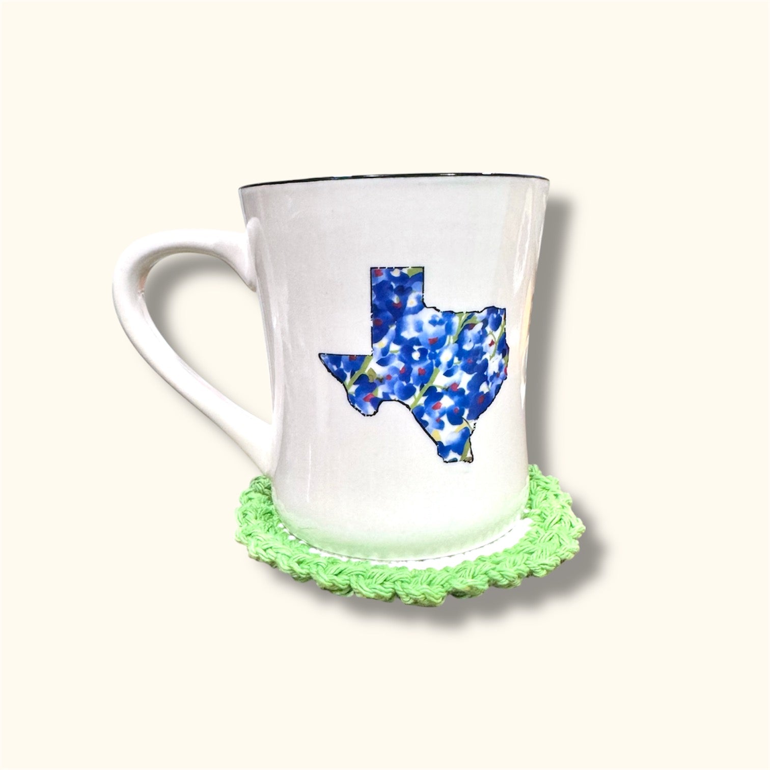 Crochet Coaster Green