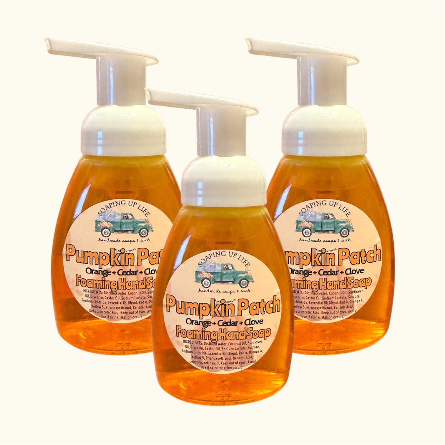 Pumpkin Patch Foaming Soap