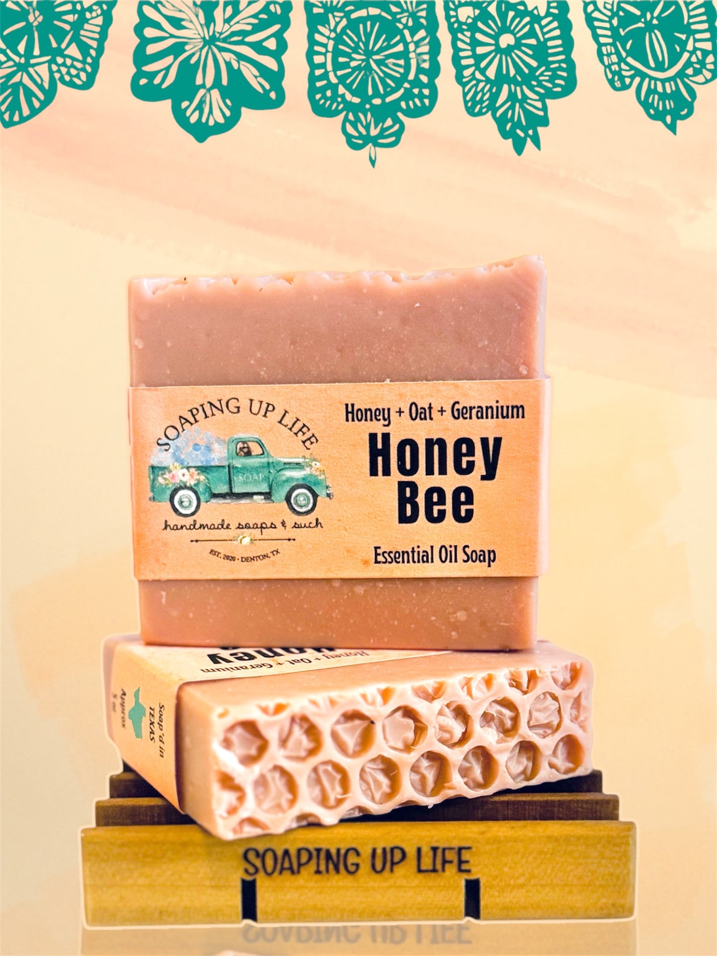 Honey Bee Lemongrass Soap