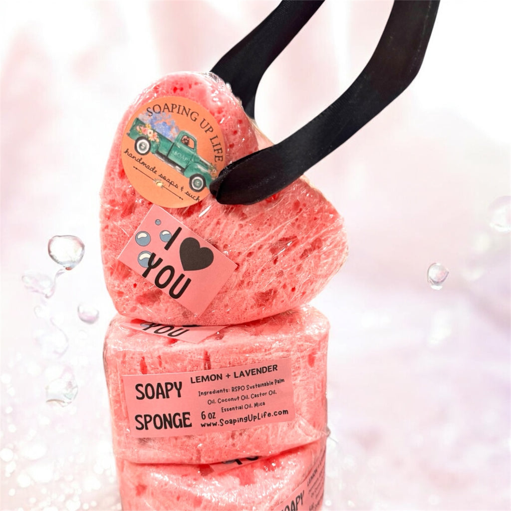 Soapy Sponge Pink