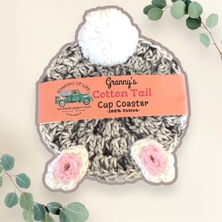 Cottontail Cup Coaster - Mixed