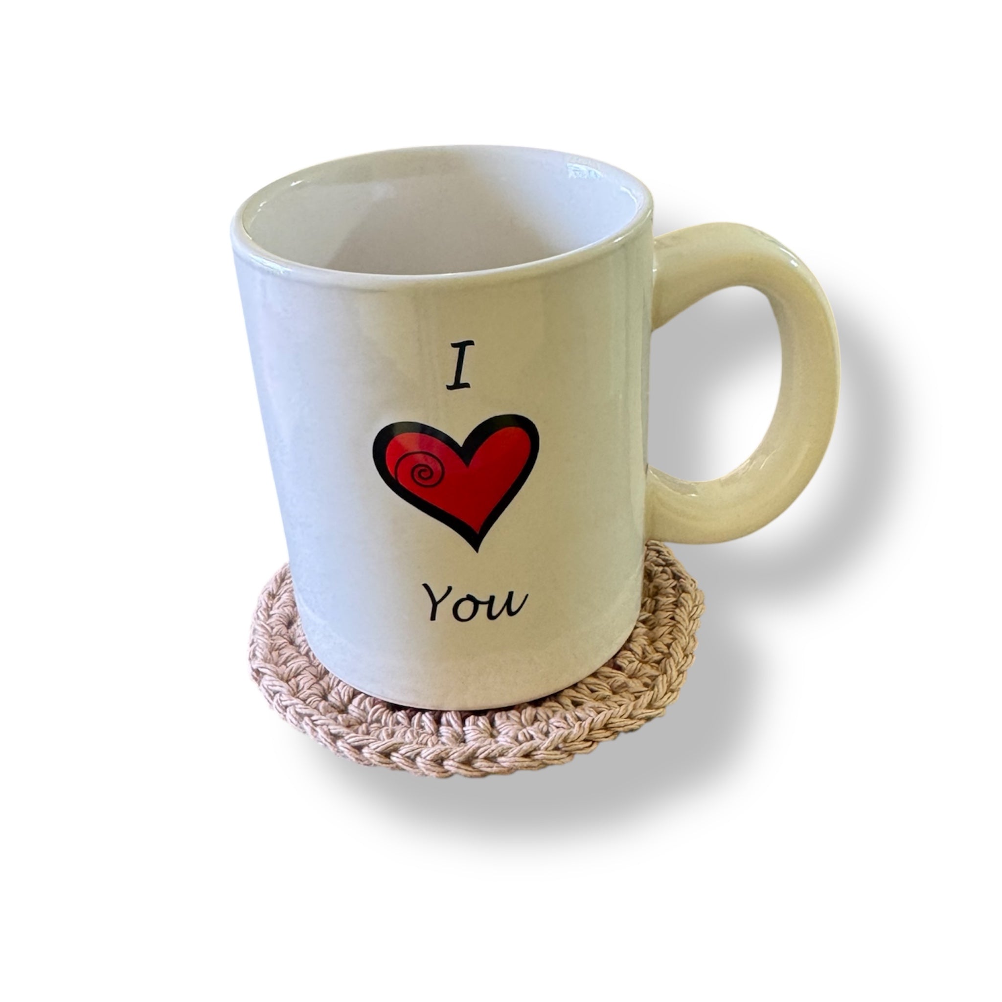 Donut Cup Coaster Chocolate