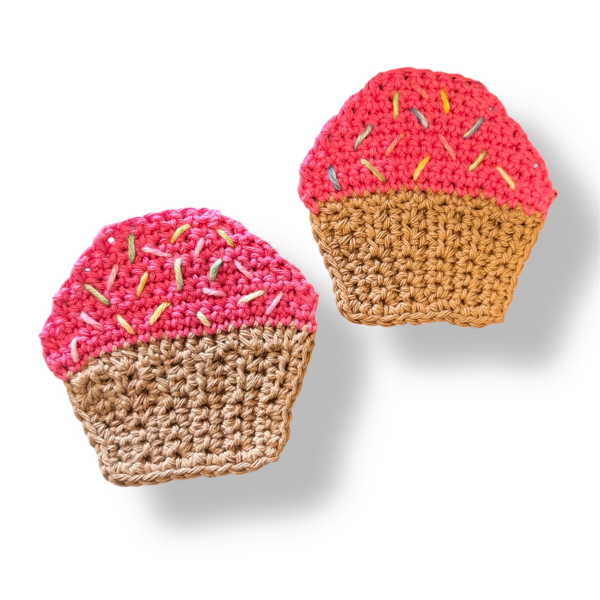 Cupcake Cup Coaster - Pink