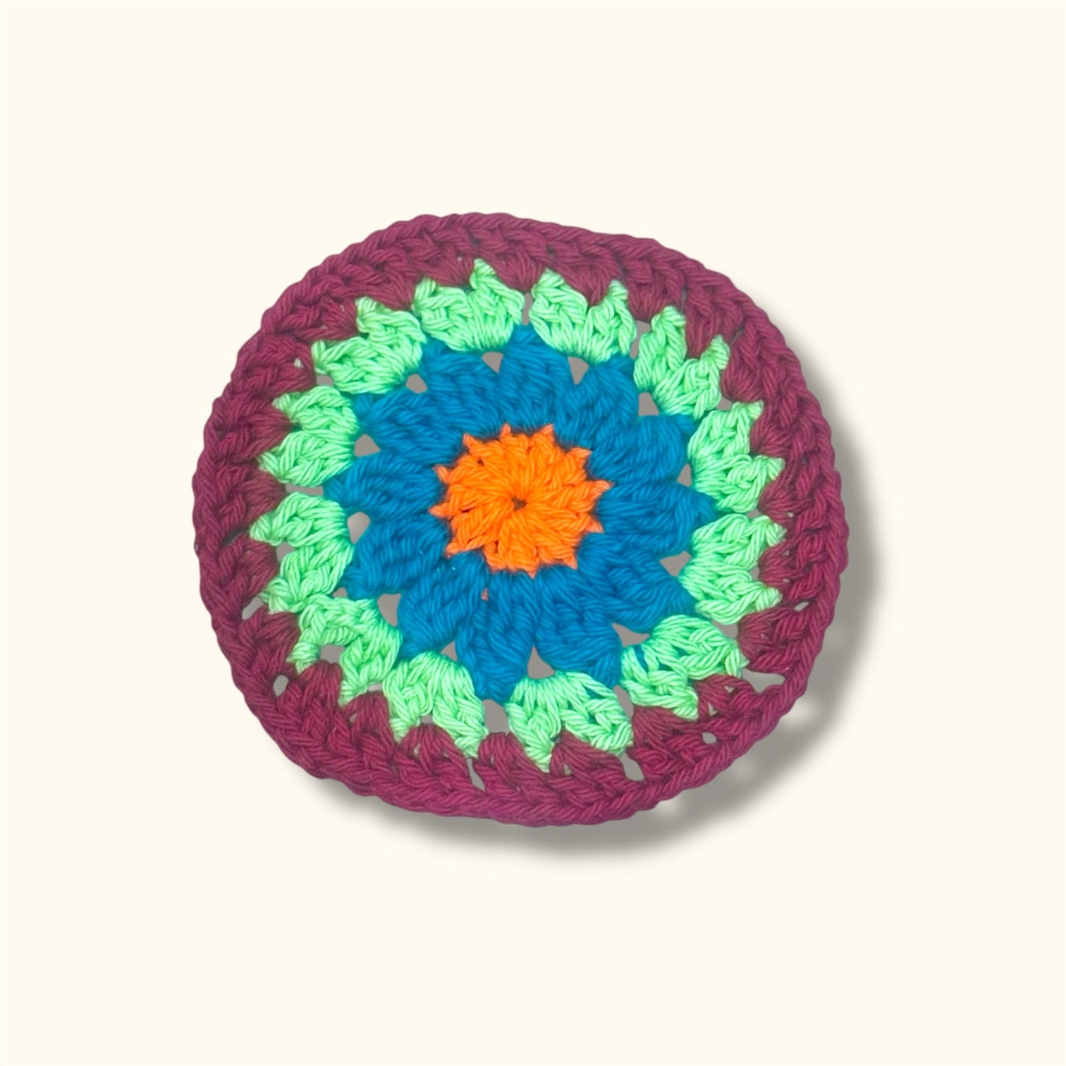 Sunburst Coaster Red/Blue