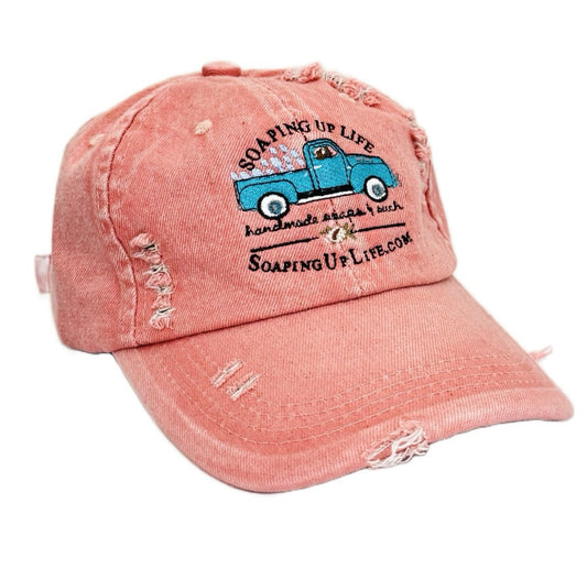 Soaping Up Life Hat-Pink